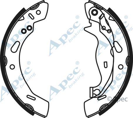 APEC BRAKING Jarrukenkäsarja SHU799